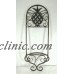 2 Pc Pineapple Molded Metal Wall Plate Picture Frame Hanger Holder Rack Display    183328624312